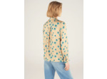 Blouse blue blossom