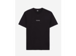 T-Shirt Manches Courtes Avec Print Logo Contour black