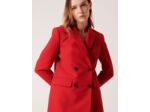 Veste Veneziana Veste tailleur croisée rouge