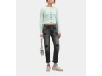 Cropped Cardigan En Cotes ocean