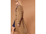 Manteau Ivane beige en laine double face