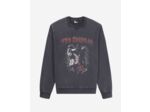 Sweatshirt Noir Avec Sérigraphie Barking Dog