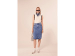 Jupe Jackie Bleu en Coton