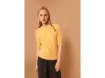 Pull Pastelle-jaune en laine