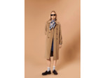 Manteau Ivane beige en laine double face