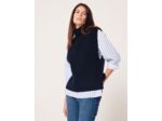 Pull Nina Pull sans manches marine