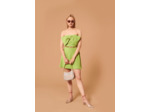 Robe Ramatuelle Vert en Polyester