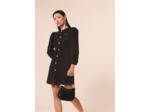 Robe Rosel noire en tweed