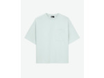 T-Shirt Cropped A Poche Poitrine ocean