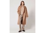 Manteau Monranda Manteau long en fausse fourrure camel