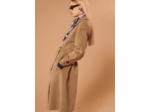 Manteau Ivane beige en laine double face