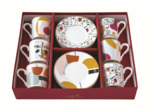 MODERNISM Coffret 6 pt à café 10cl