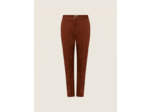 Pantalon droit cannelle