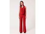 Pantalon Primavero Pantalon droit rouge