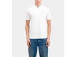 Polo Manches Courtes Col Officier Broderie Tk white / duck blue