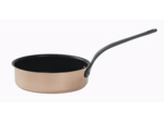 B'CHEF Sauteuse 24cm cuivre céramique avec couvercle