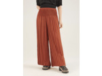 Pantalon large ocre rouge