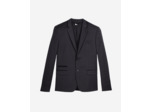 Veste De Costume Prince De Galles Grise En Laine dark grey