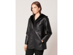 Manteau Milora Noir en Polyester