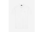 Polo Manches Courtes Col Officier Broderie Tk white / duck blue