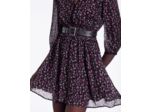 Robe Courte Manches 3/4