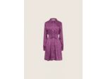 Robe violet chardon