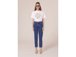 Jeans John Bleu en Coton