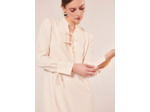 Robe Radiance Ecru en Polyester