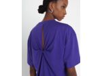 Top Tamira T-shirt noeud au dos violet