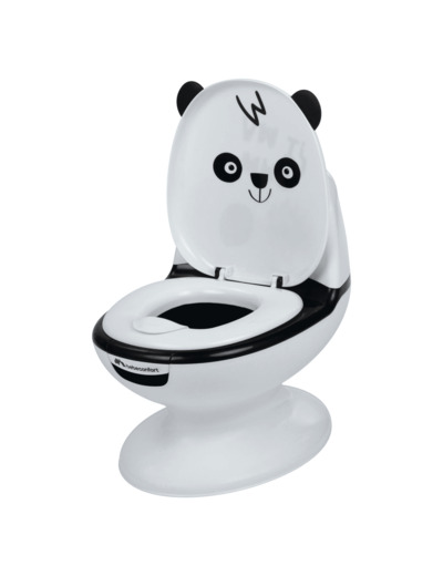 Mini toilette Panda, Pot avec bruit de chasse d'eau Miscel