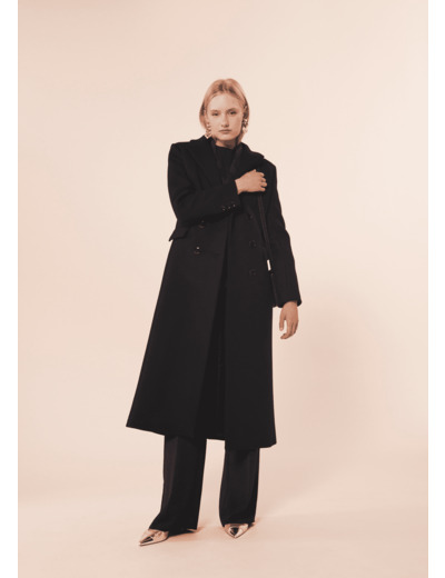 Manteau Marzia Nocturne en Laine