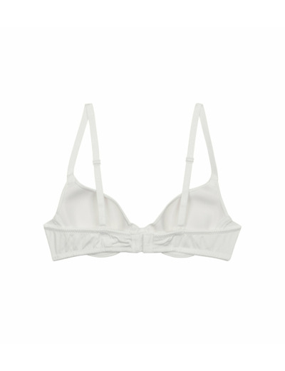 Soutien-gorge à coques blanc pour fille Dim Invisible