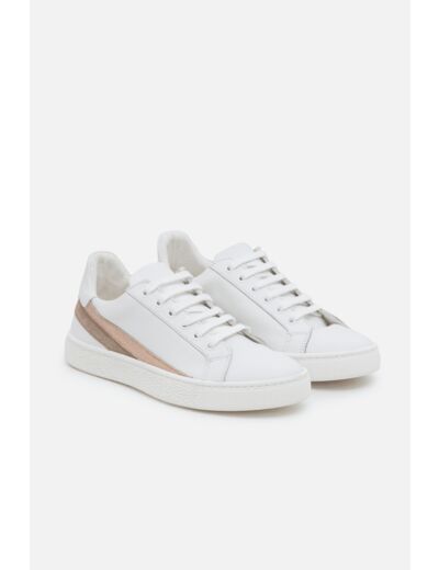 Baskets jeanne 100% cuir