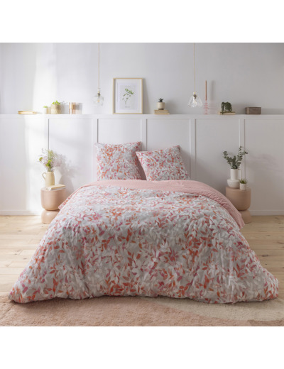 PACK HOUSSE DE COUETTE + TAIE(S) D'OREILLER COTON SOUS BOIS