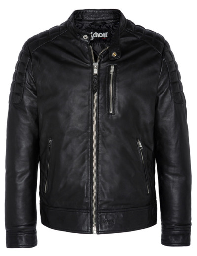 Blouson motard en cuir LCMARTIN SCHOTT