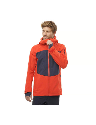 Force 3L Jacket Fiery Red Night Sky