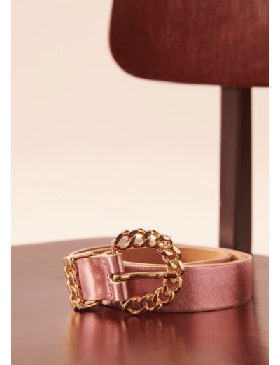 Ceinture Bella Rose en Cuir