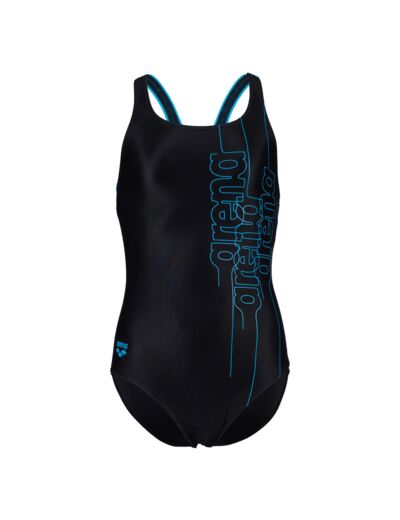 Maillot de bain doublé arena Feel Graphic Swim Pro Back pour filles