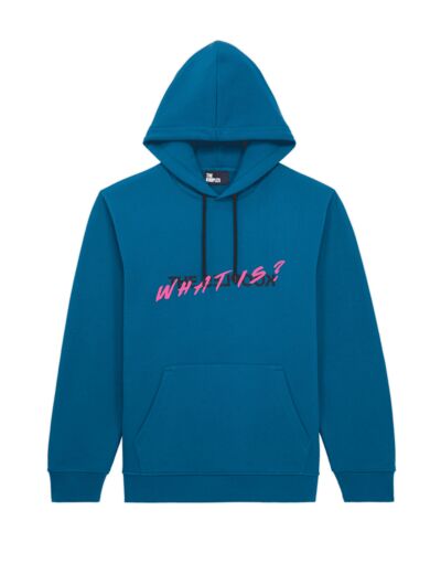 Sweat Hoodie What Is medium blue