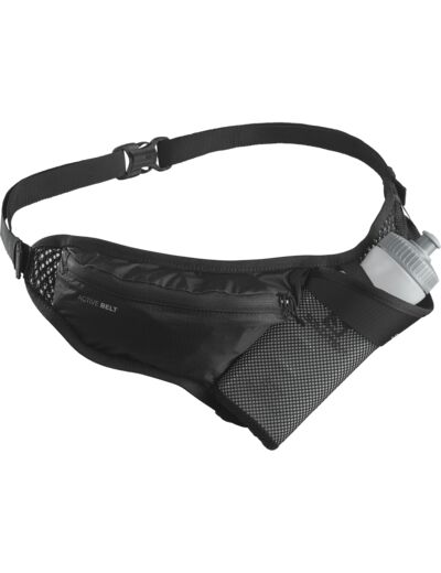 Active Belt With Bottle Black Black