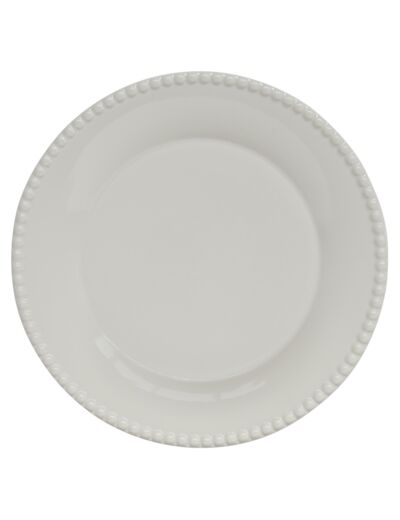 TIFFANY DARK GREY Assiette plate 26cm