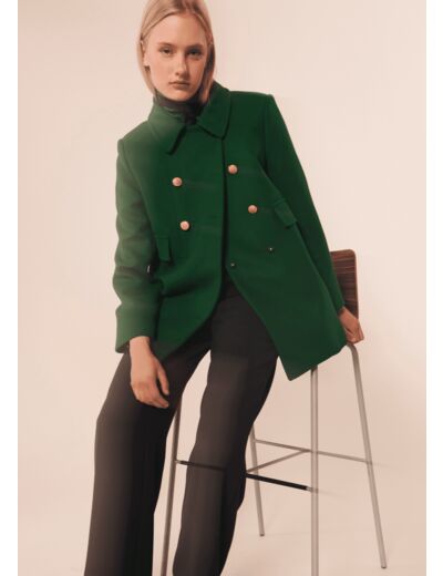 Tara jarmon manteau vert sale