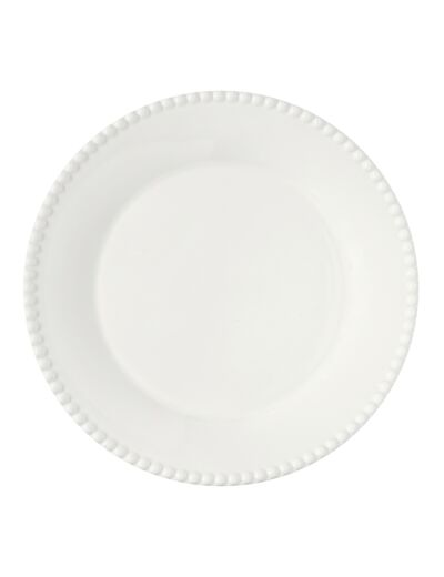 TIFFANY WHITE Assiette plate 26cm