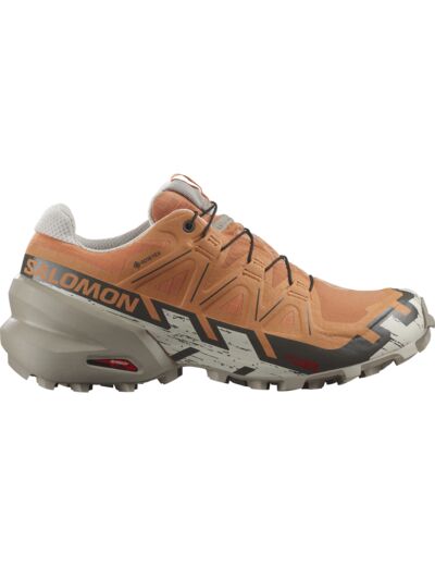 Speedcross 6 Gtx Coral Gold Vintage Khaki Rainy Day