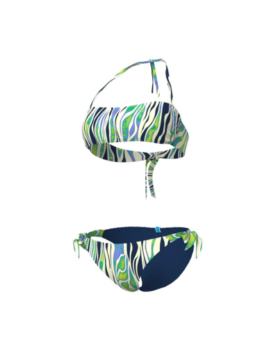 Bikini bandeau arena Water Print pour femmes