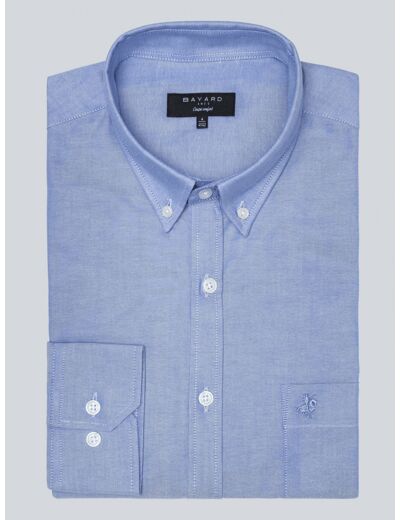 Chemise Ciel En Oxford Coupe Confort