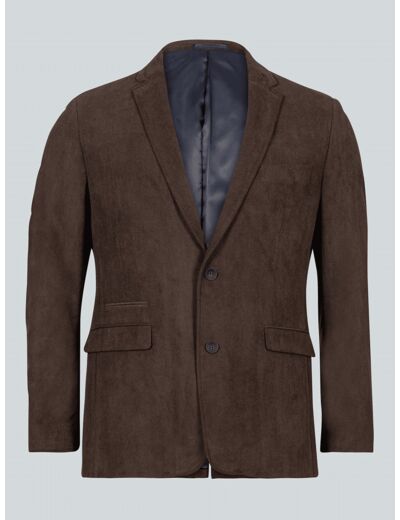 Veste En Velours Marron