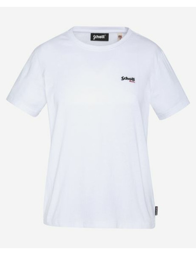 T-shirt 100% coton TSSMALLLOGW SCHOTT