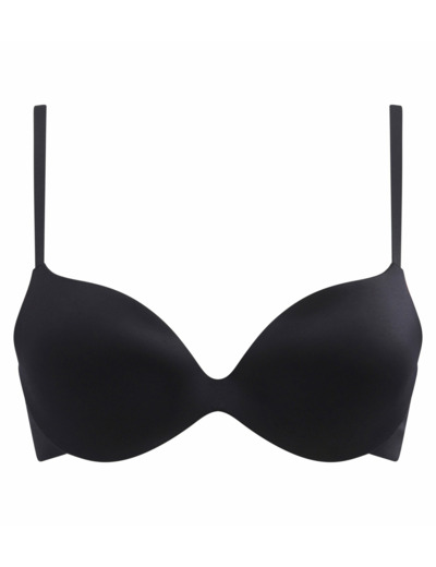 Soutien-gorge femme push-up microfibre Noir Dim Comfort Collection