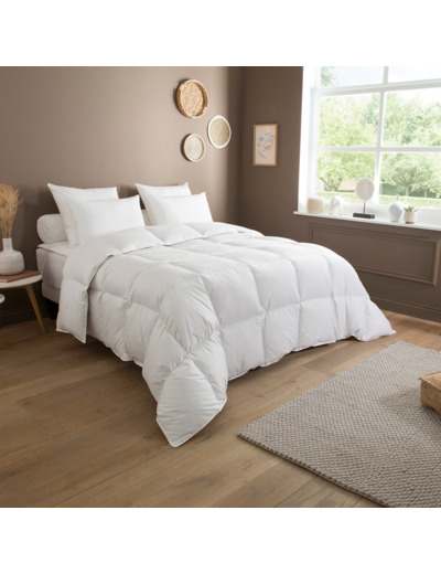 Couette naturelle TEMPEREE 90% duvet de Canard Neuf